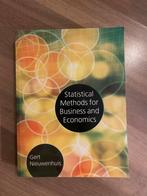 Statistische Methoden voor Bedrijf en Economie, Boeken, Ophalen, Zo goed als nieuw, Economie en Marketing