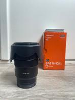 Sony E PZ 18-105mm F4 G OSS Lens, Ophalen of Verzenden, Zo goed als nieuw, Standaardlens, Zoom