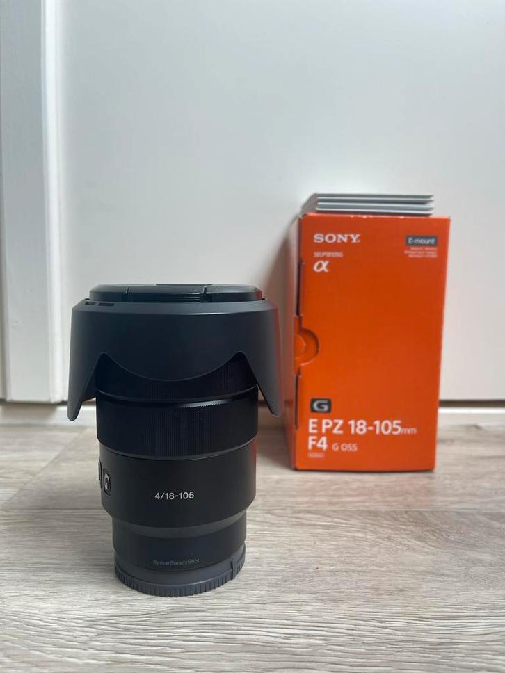 Sony E PZ 18-105mm F4 G OSS Lens, Audio, Tv en Foto, Fotografie | Lenzen en Objectieven, Zo goed als nieuw, Standaardlens, Zoom