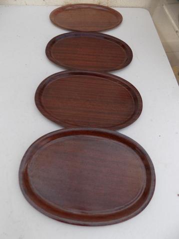 Teak Dienbladen Van Skandik Sweden Jaren 70 vintage retro   beschikbaar voor biedingen