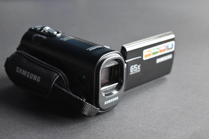 SAMSUNG SMX-F40BP/EDC SMX-F40BP CAMCORDER Video Camera BOX, Audio, Tv en Foto, Videocamera's Digitaal, Zo goed als nieuw, Geheugenkaart