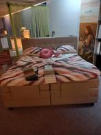 prachtig z.g.a.n. showmodel Boxspring compleet, Ophalen, Bruin, Tweepersoons, 180 cm