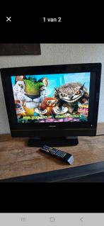Medion tv met ingebouwde dvd 21.6 inch lcd, Gebruikt, 50 Hz, 40 tot 60 cm, Ophalen