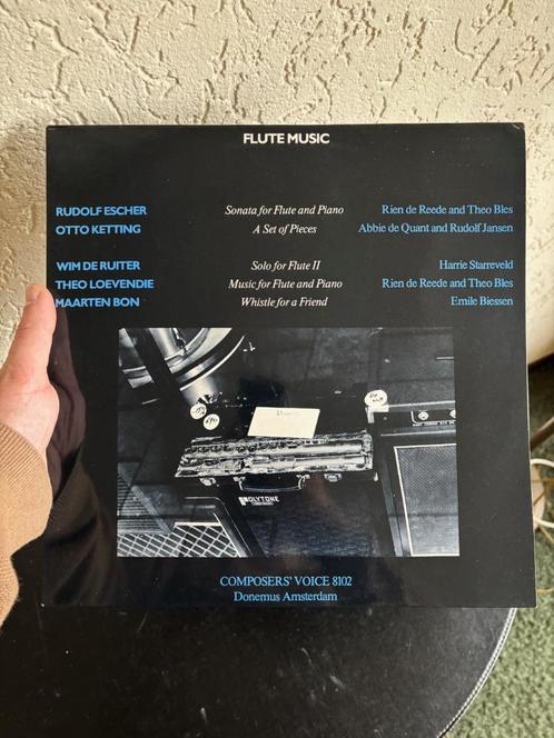 Rudolf Escher, Otto Ketting, e.a. - Flute Music - 1981, Cd's en Dvd's, Vinyl | Klassiek, Gebruikt, Classicisme, Overige typen