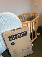 Stokke Sleepi V2 mini en uitbreidingsset Sleepi incl matras, Ophalen, 85 tot 100 cm, Zo goed als nieuw, Matras