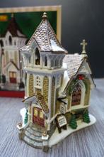 Kersthuisje - Lemax Little River Church, Diversen, Kerst, Ophalen of Verzenden, Gebruikt