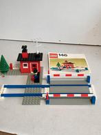 Lego trein 146 overgang, Kinderen en Baby's, Speelgoed | Duplo en Lego, Ophalen of Verzenden, Zo goed als nieuw, Complete set