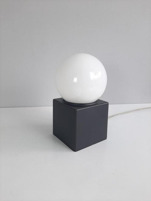 Jaren 70 Philips tafellamp | Kubus lamp | Wandlamp, Huis en Inrichting, Lampen | Wandlampen, Gebruikt, Kunststof, Verzenden