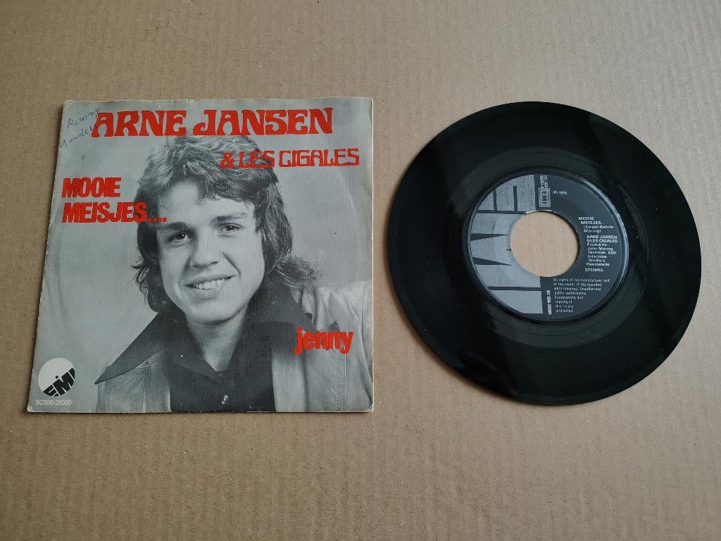 7" Single: Arne Jansen - Mooie Meisjes... (1975), Verzenden, Gebruikt, 7 inch, Pop