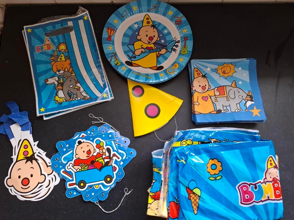 Bumba Versiering Set - Feestartikelen, Ophalen of Verzenden, Zo goed als nieuw, Versiering, Verjaardag