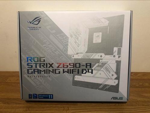 Moederbord: ASUS ROG Strix Z690-A GAMING WIFI D4, Computers en Software, Moederborden, Nieuw, Intel, DDR4, Ophalen of Verzenden