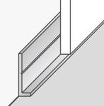 Dumawall Startprofiel Aluminium, Ophalen, Nieuw, Overige materialen, Minder dan 20 mm