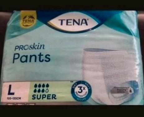 Tena proskin pants in maat L Super, de heupomvang is tot 110, Diversen, Verpleegmiddelen, Nieuw, Ophalen of Verzenden