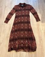 Kyra lange jurk, Maat 38/40 (M), Bruin, Ophalen of Verzenden, Zo goed als nieuw
