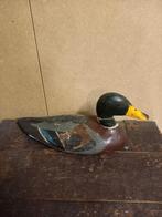 Antieke lokeend, Antiek en Kunst, Ophalen of Verzenden