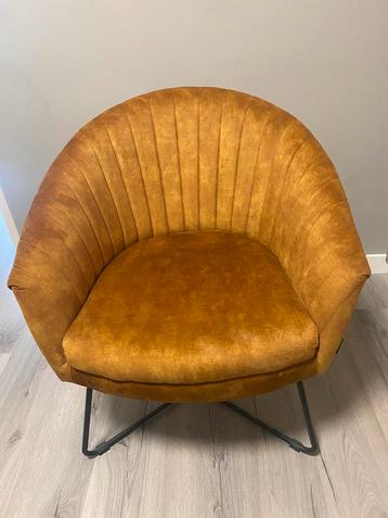 Als Nieuw!! Henders Hazel Fauteuil Cayenne okergeel beschikbaar voor biedingen