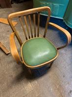 Antieke Café Stoel - 75+ jaar oud!, Huis en Inrichting, Ophalen, Gebruikt, Bruin, Eén