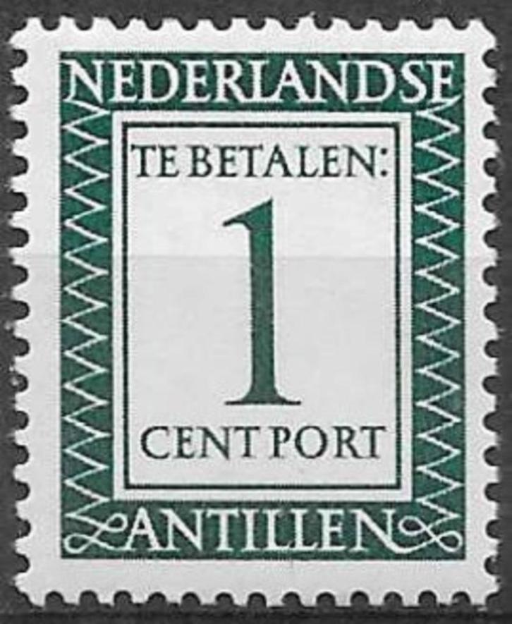 1952-1959, Curaçao - NVPH P44 (1) - Postfris {Cu 20}, Postzegels en Munten, Postzegels | Nederlandse Antillen en Aruba, Postfris