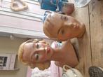Mannequins hoofden / etalage hoofden, Antiek en Kunst, Ophalen of Verzenden