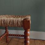 Lucky Vintage bobbin krukje met gevlochten zitting, Gebruikt, Bobbin, Lucky Vintage, Ophalen of Verzenden