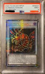 Yu-Gi-Oh! Ultimaya Tzolkin MP24 1st Ed QCR PSA 9 Mint !, Verzenden, Zo goed als nieuw, Losse kaart, Foil