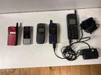 Vintage mobiele telefoons, Telecommunicatie, Vaste telefoons | Handsets en Draadloos, Ophalen of Verzenden, Gebruikt, 4 handsets of meer