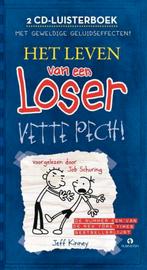 2-CD Luisterboek Het Leven Van Een Loser - Vette Pech! NIEUW, Jeff Kinney, Kind, Cd, Ophalen of Verzenden