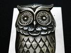 Art Deco geldklem papierklem uil vogel, Ophalen of Verzenden