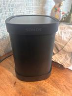 2x Sonos One SL + Originele Steunen, Ophalen of Verzenden, Gebruikt, Front, Rear of Stereo speakers, Sonos