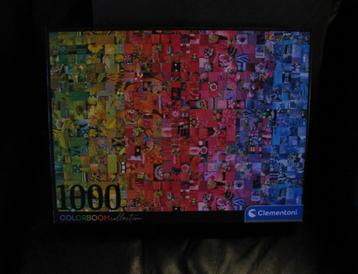 Puzzel 1000 stukjes. Colorboom collection. Merk : Clementoni beschikbaar voor biedingen