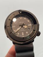 Seiko Street Tuna Solar SNE537, Sieraden, Tassen en Uiterlijk, Horloges | Heren, Seiko, Gebruikt, Staal, Polshorloge