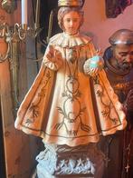 Religie beeld antiek kindje van Praag 90 cm, Ophalen of Verzenden