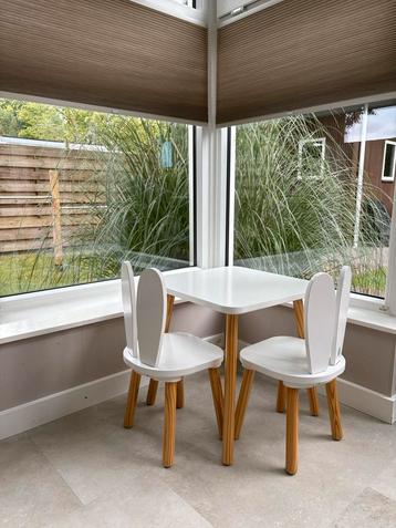 Petite Amelie Tafel en Stoeltjes Konijn beschikbaar voor biedingen