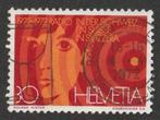 Zwitserland 1972 966 Radio, Gest, Ophalen of Verzenden, Gestempeld