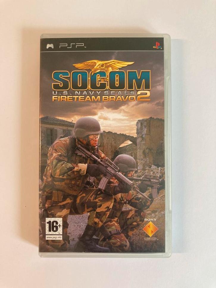 SOCOM U.S. Navy SEALs: Fireteam Bravo 2,  2006 / PSP, Spelcomputers en Games, Games | Sony PlayStation Portable, Zo goed als nieuw