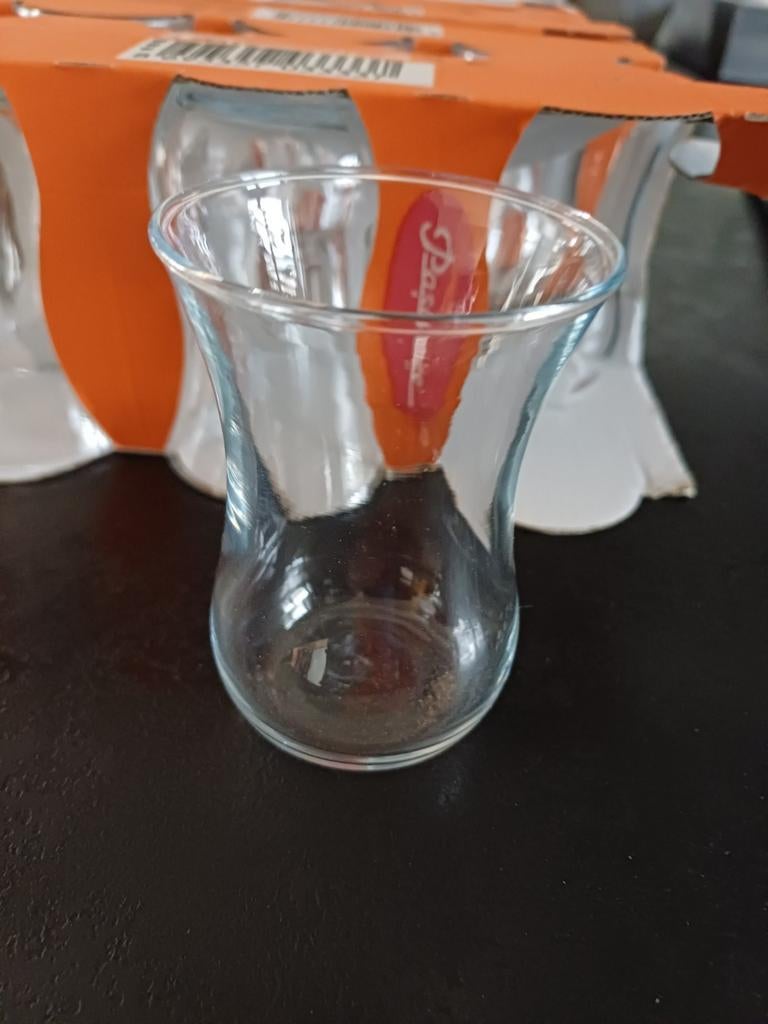 Turkse theeglazen - 18 stuks - Nieuw, Huis en Inrichting, Keuken | Servies, Glas of Glazen, Nieuw, Ophalen of Verzenden, Glas