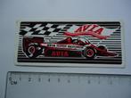sticker oud AVIA Super motoroil motorolie olie oil race, Verzenden, Zo goed als nieuw, Bedrijf of Vereniging