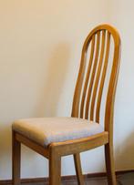 6 vintage eiken eetkamerstoelen | SA A Sibau, Huis en Inrichting, Stoelen, Hout, Bruin, Zo goed als nieuw, Vijf, Zes of meer stoelen