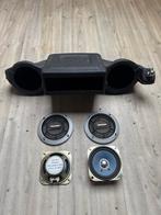 Vetter sound system behuizing+originele boxen voor de motor, Motoren, Ophalen of Verzenden, Zo goed als nieuw