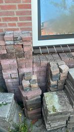 Straatklinkers +-120stuks en 14 hoeken, Tuin en Terras, Tegels en Klinkers, Ophalen, Gebruikt, Klinkers, Minder dan 5 m²