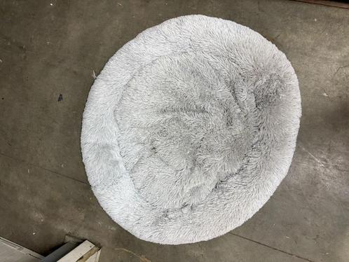 Hondenmand Donut Lichtgrijs 100 cm Demomodel WEG=WEG, Dieren en Toebehoren, Hondenmanden, Nieuw, Stof, Ophalen of Verzenden