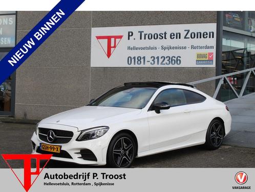Mercedes-Benz C-Klasse Coupé 200 AMG Line Night Edition NIE, Auto's, Mercedes-Benz, Bedrijf, Te koop, C-Klasse, ABS, Achteruitrijcamera