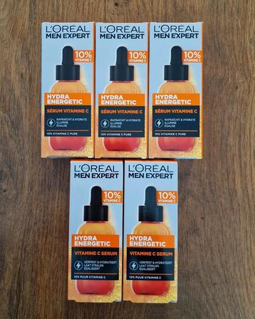 Nieuw! L'Oréal men expert Hydra Energetic vit C serum twv 30 beschikbaar voor biedingen