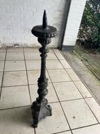 Kaarsen standaard van tin, Huis en Inrichting, Woonaccessoires | Kandelaars en Kaarsen, Ophalen, Zo goed als nieuw, Metaal, 75 cm of meer