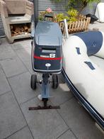 Yamaha 8 pk 2 takt met een Talamex comfortline tlx 300 alu., Watersport en Boten, Buiten- en Binnenboordmotoren, Benzine, Buitenboordmotor