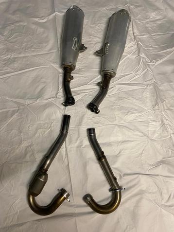 Nieuw! Uitlaatset voor Honda crosser crf 250R 4 takt beschikbaar voor biedingen