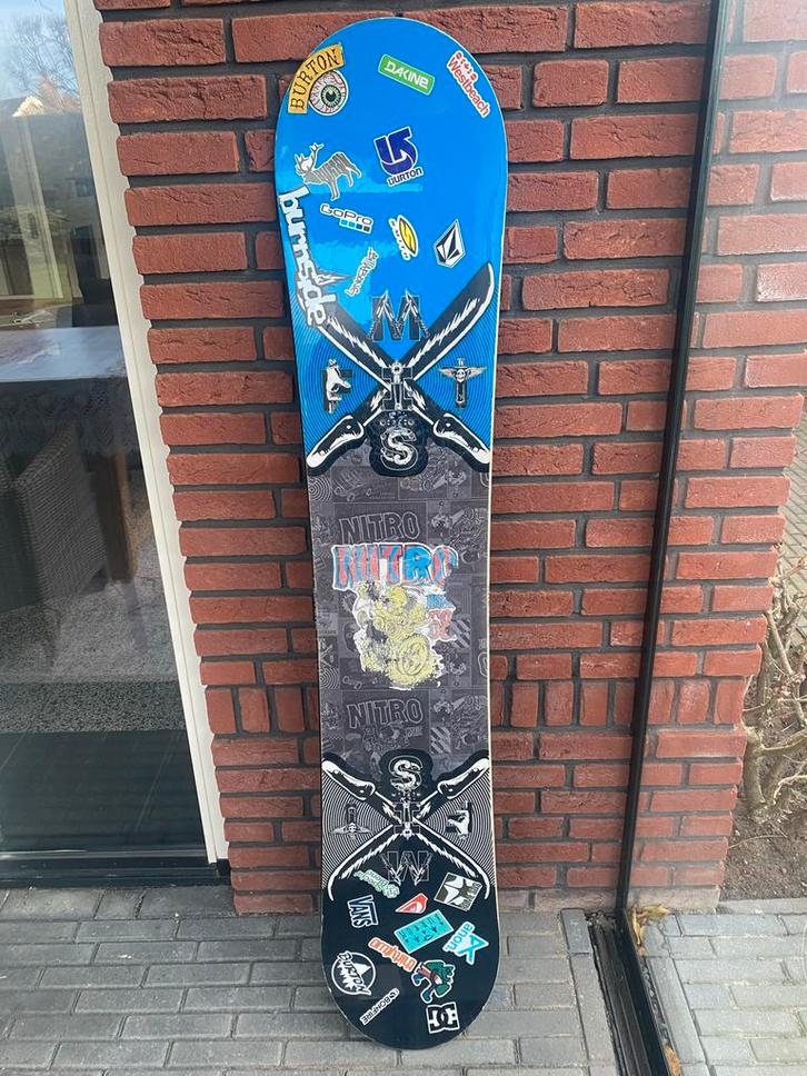 NITRO snowboard Misfit 158,6 wide, Sport en Fitness, Snowboarden, Gebruikt, Board, Ophalen of Verzenden