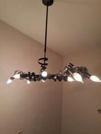 Donkerbruine lamp hang /sta lamp combinatie, Ophalen