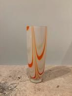 Murano vaas - Carlo Moretti - 70s, Huis en Inrichting, Gebruikt, Wit, Onbekend, Ophalen of Verzenden