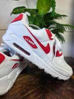 Nike Air Max 90 White University Red maat 45, Wit, Nike, Ophalen of Verzenden, Nike
